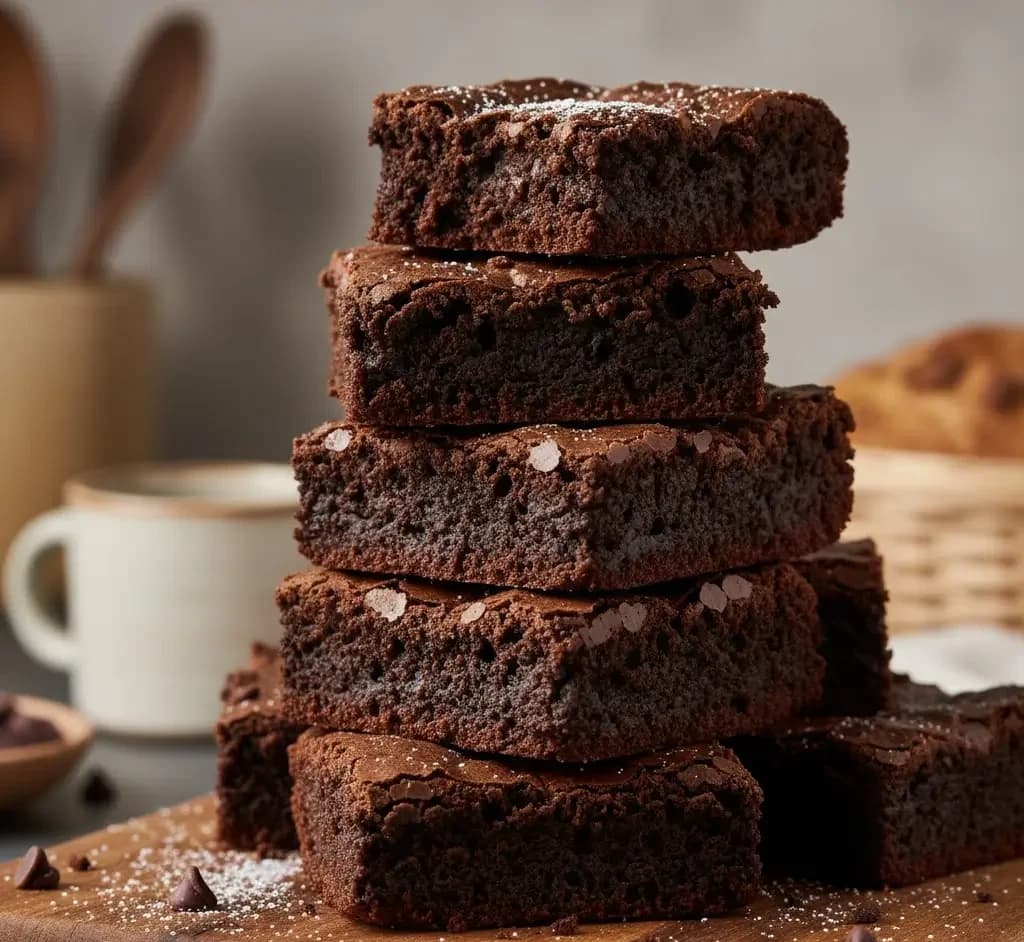 Image for The Ultimate Fudgy Sourdough Brownies (with a Perfect Crackly Top!)