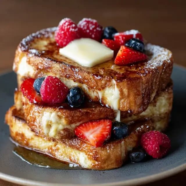 The Ultimate Sourdough French Toast Recipe (Perfectly Crispy & Custardy!)