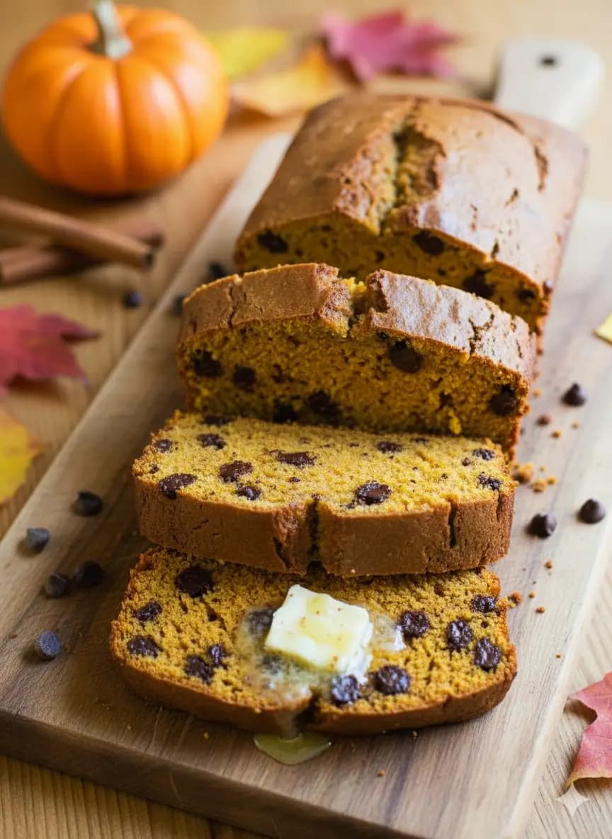 Image for Same-Day Sourdough Discard Pumpkin Bread Recipe (Moist, Spiced & So Easy!)