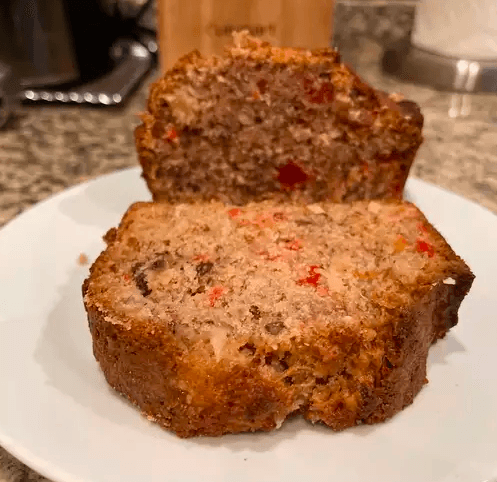 Hawaiian Banana Bread recipe