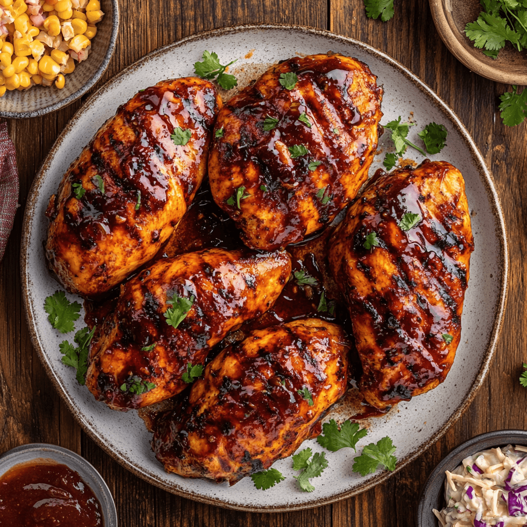 BBQ chicken in air fryer