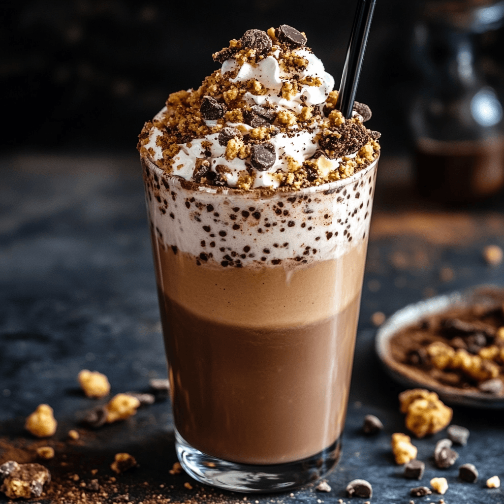 mocha cookie crumble frappuccino